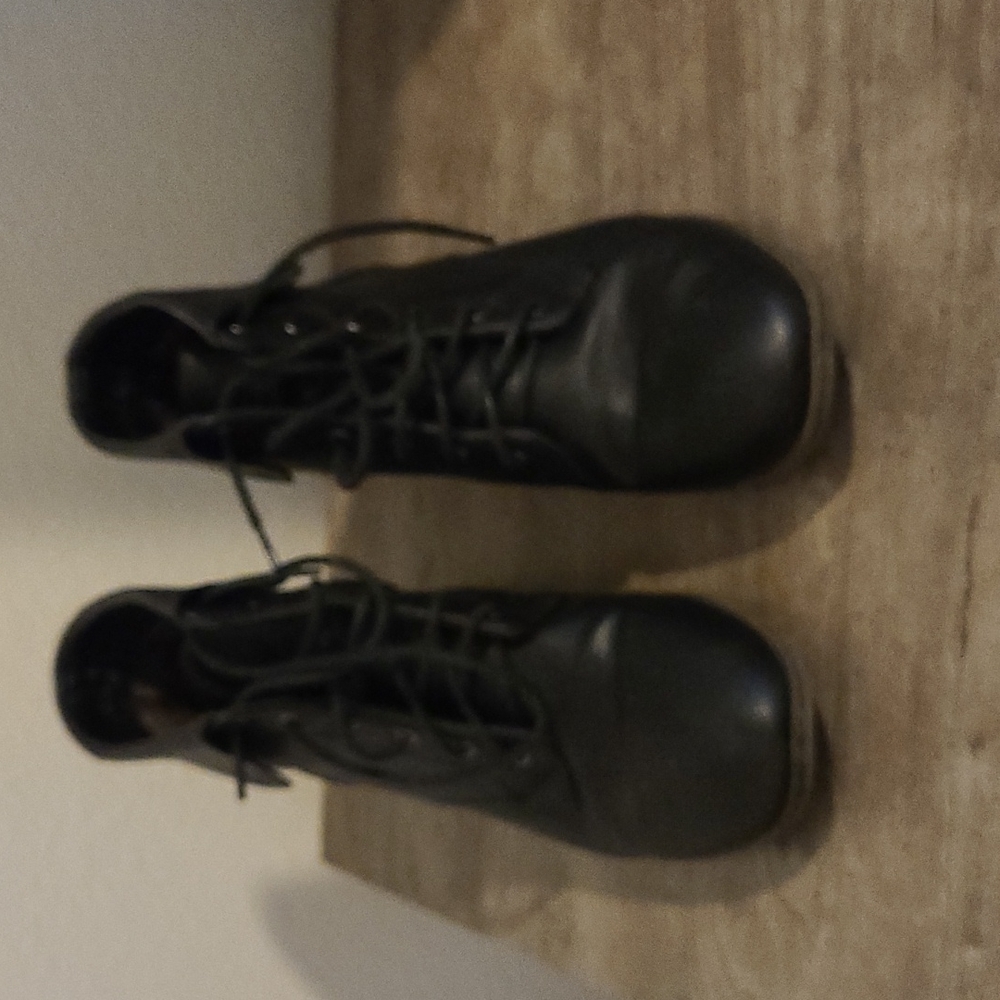 Black boots
